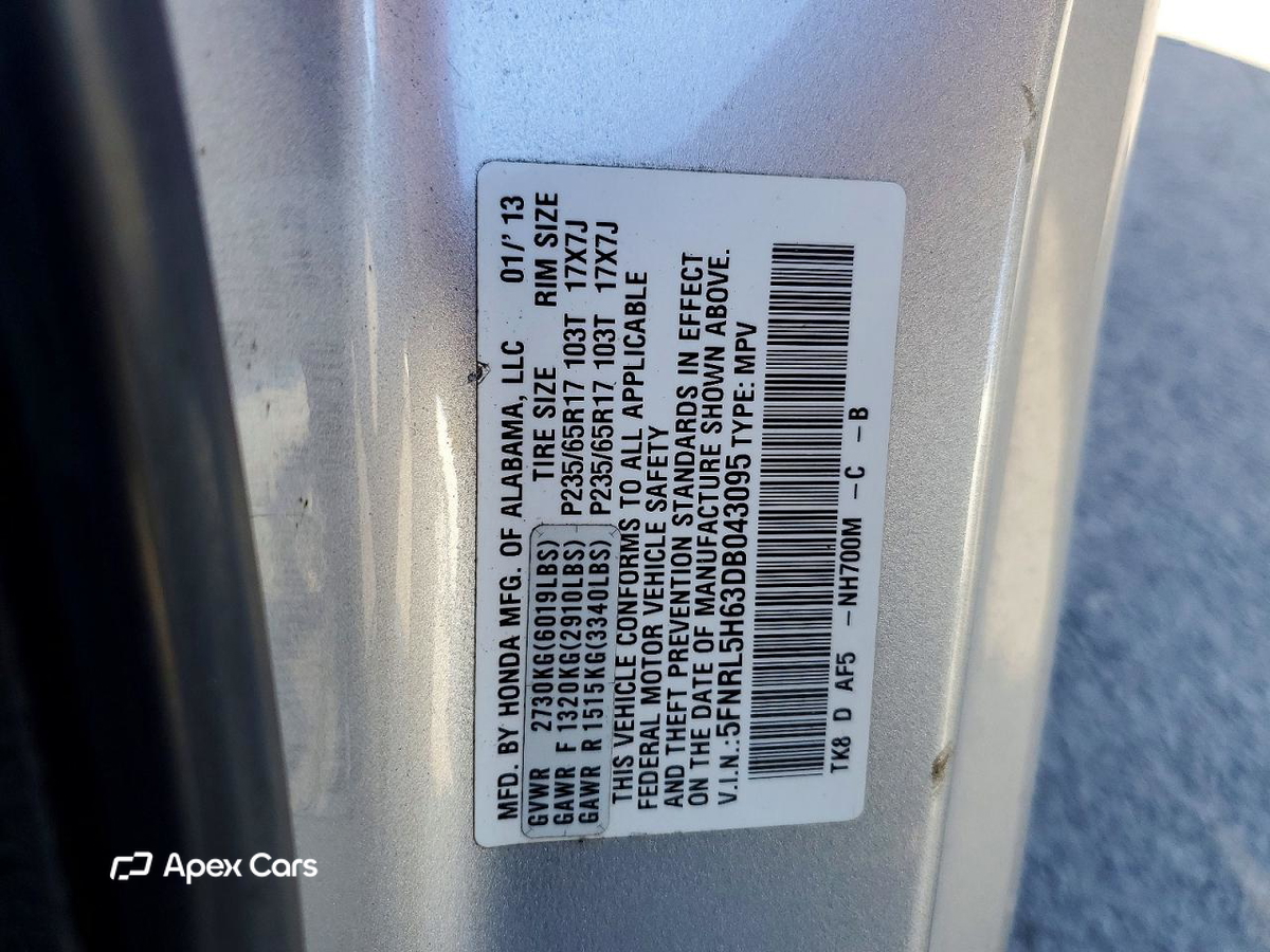 Honda Odyssey 2013