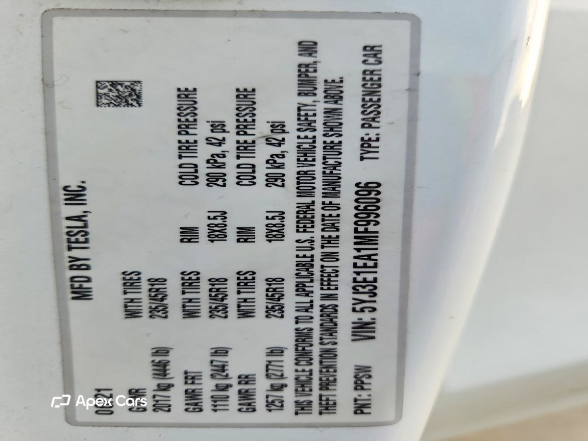 Tesla Model 3 2021