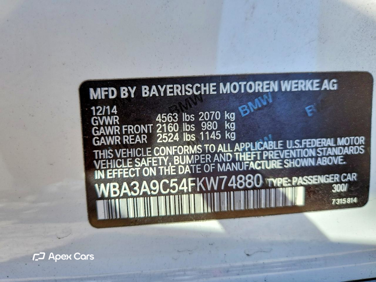 BMW Series 3 2015