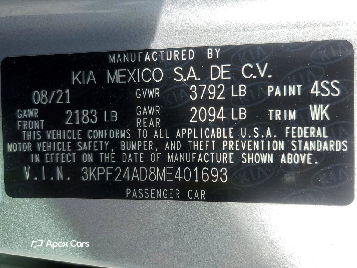 Kia Forte 2021