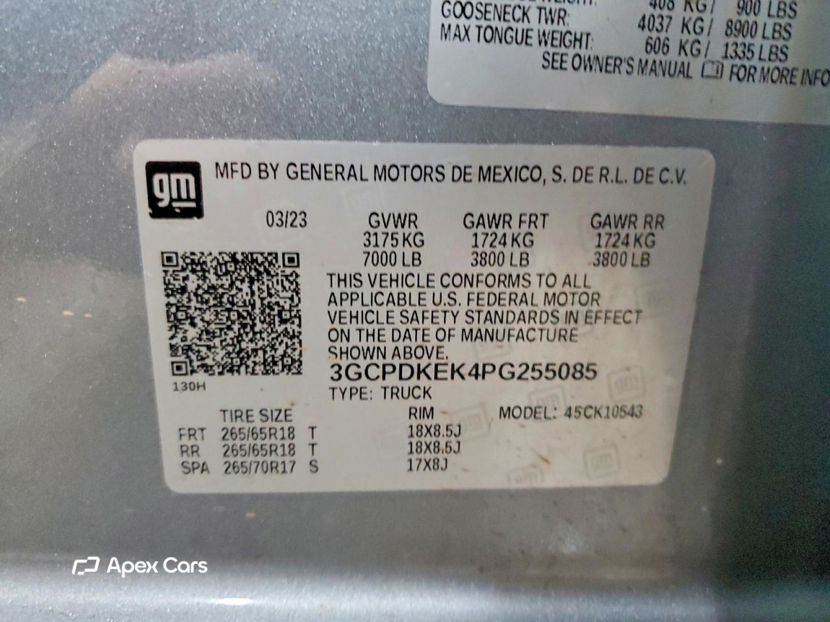 Chevrolet Silverado 2023