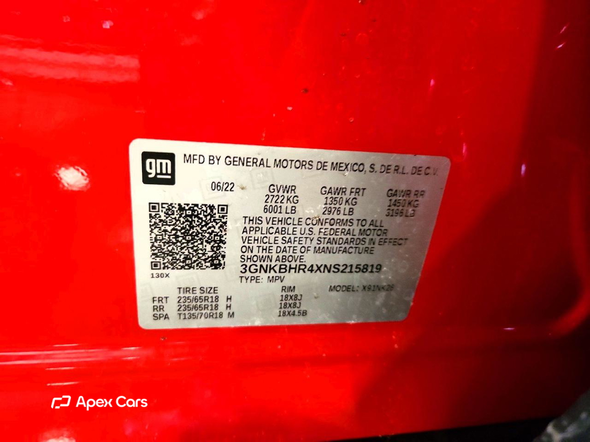 Chevrolet Blazer 2022