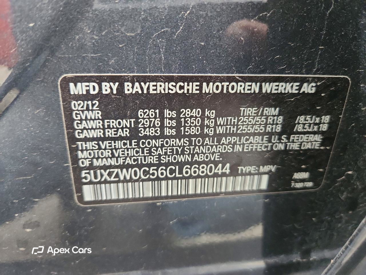 BMW X5 2012