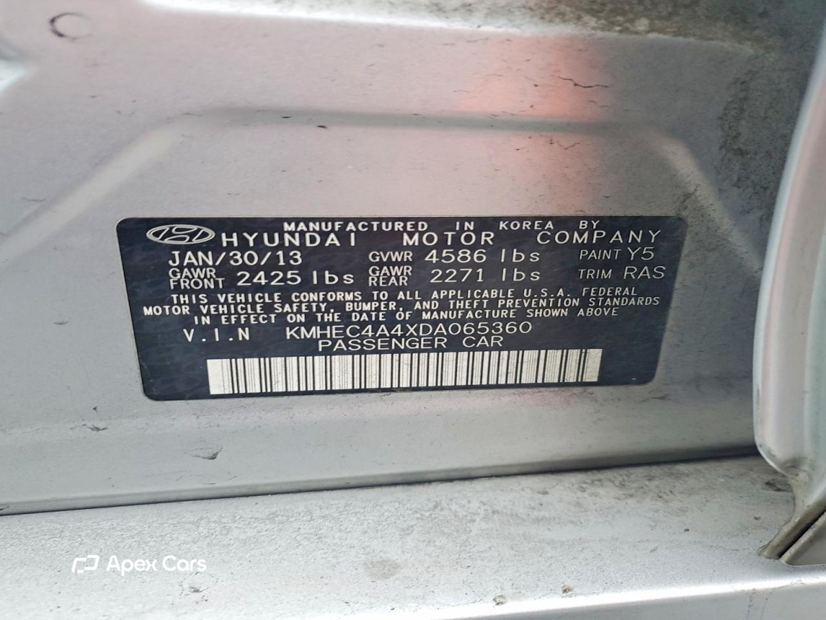 Hyundai Sonata 2013