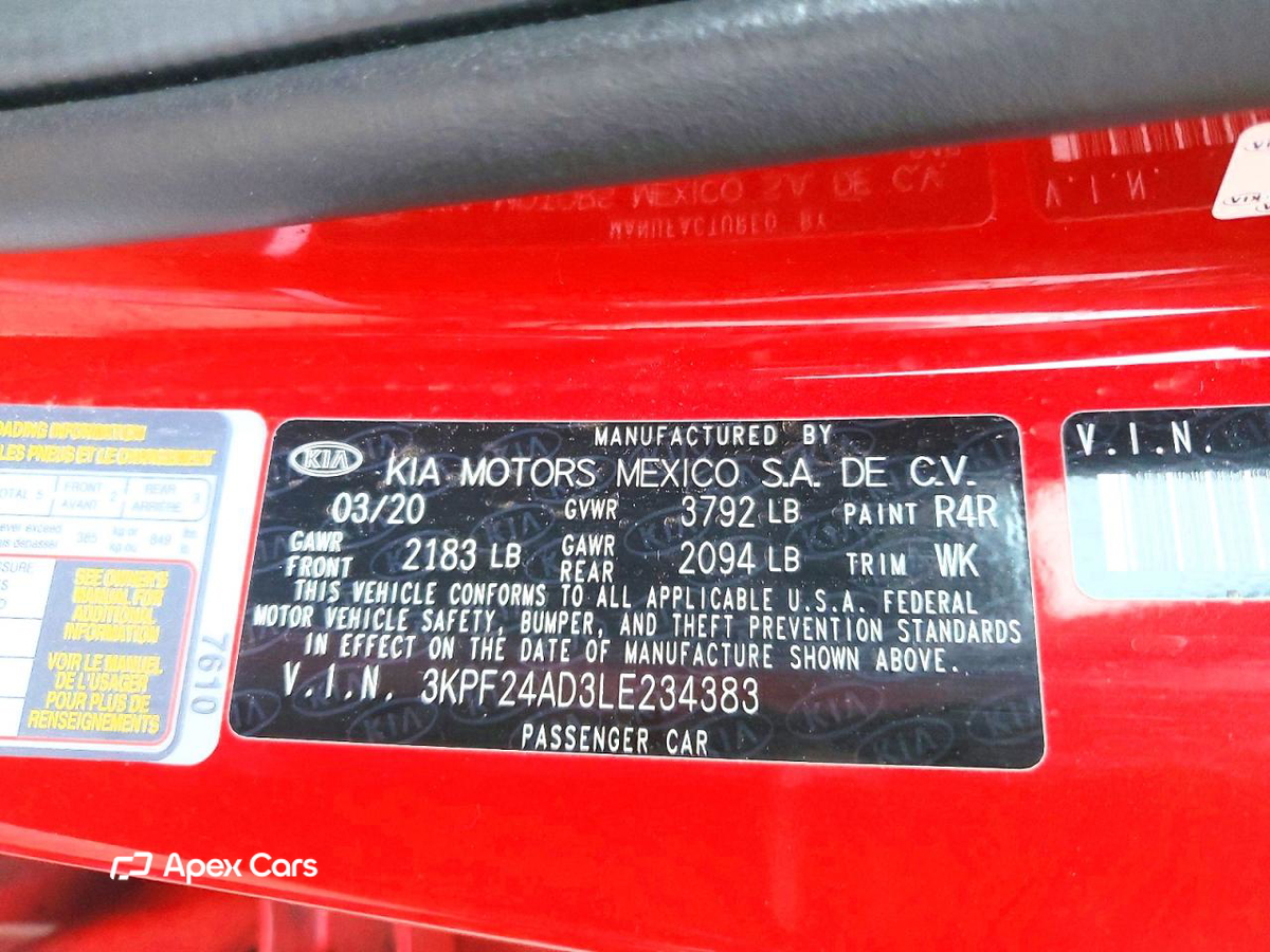 Kia Forte 2020