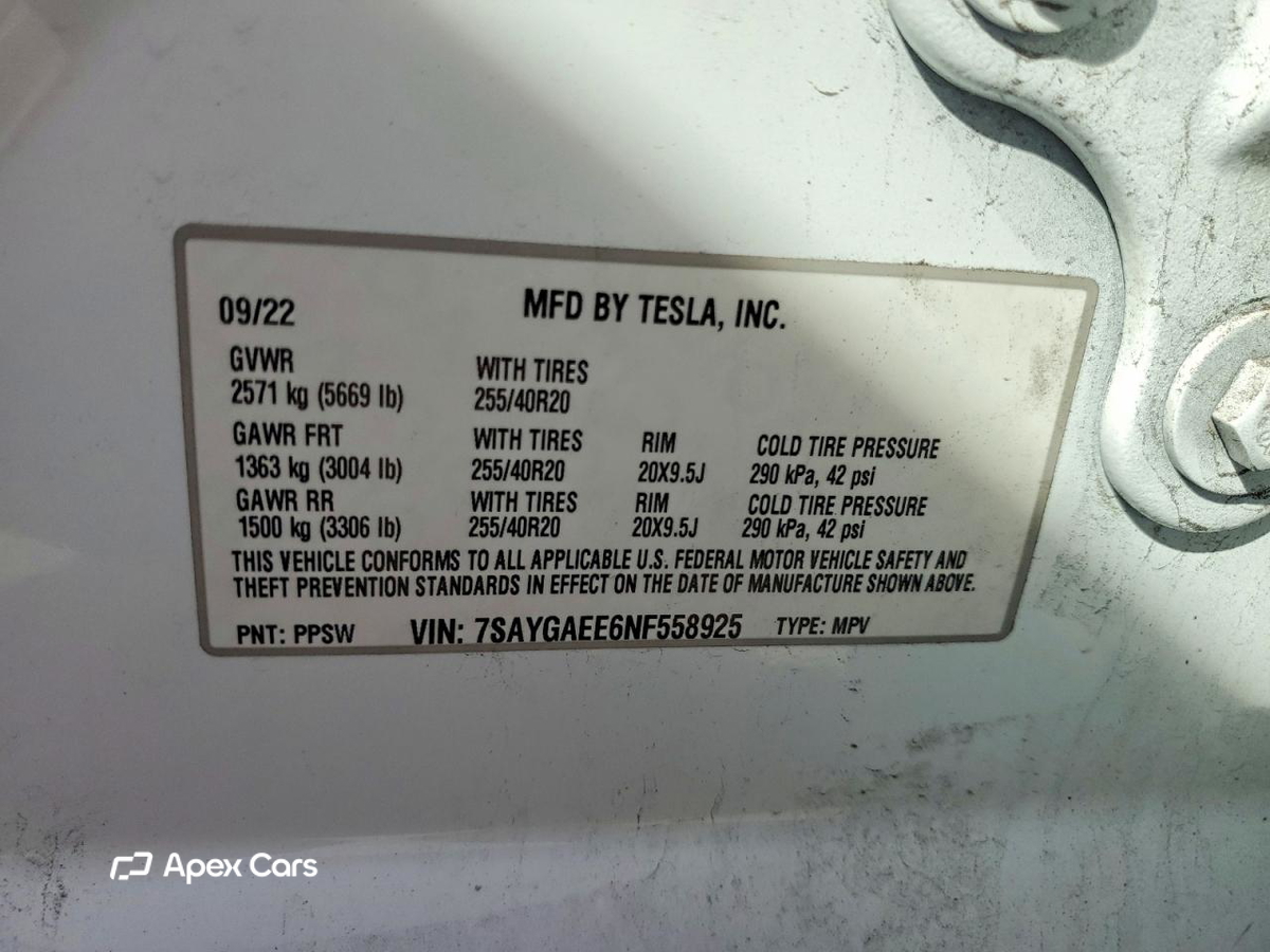 Tesla Model Y 2022