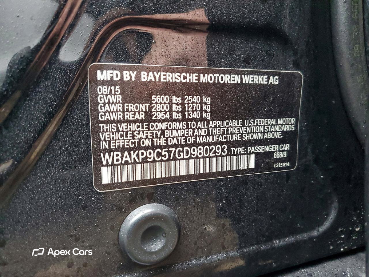 BMW Series 5 2016
