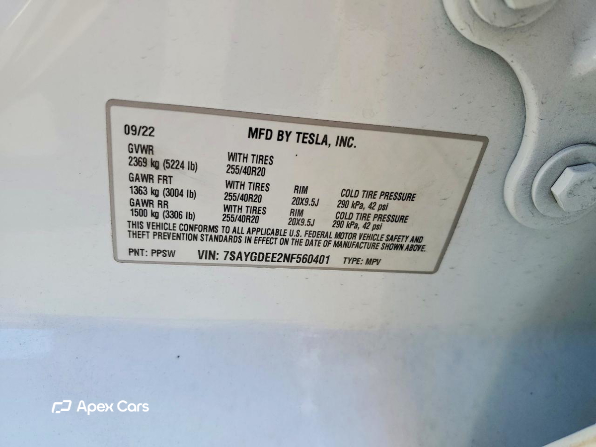 Tesla Model Y 2022