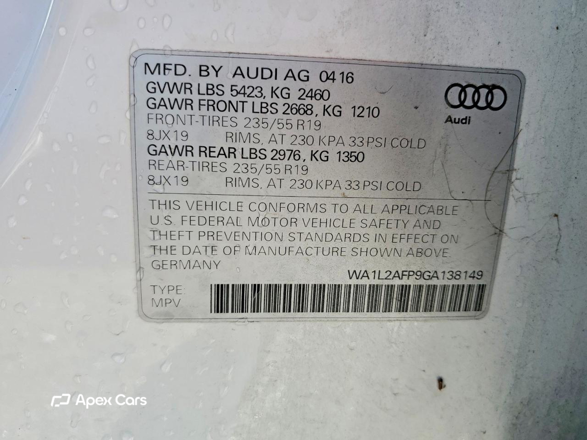 Audi Q5 2016
