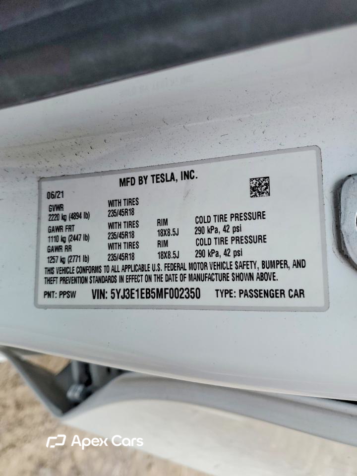 Tesla Model 3 2021