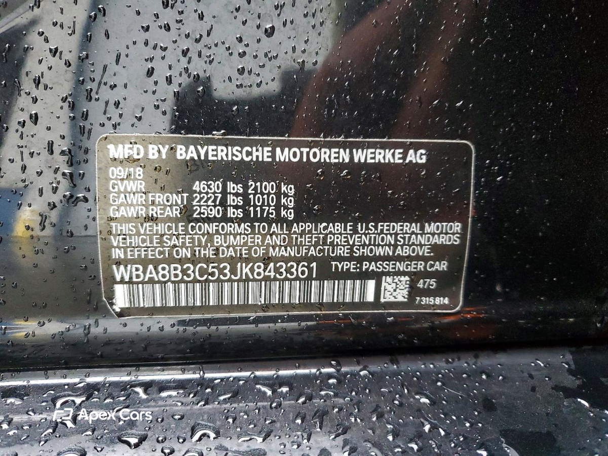BMW Series 3 2018