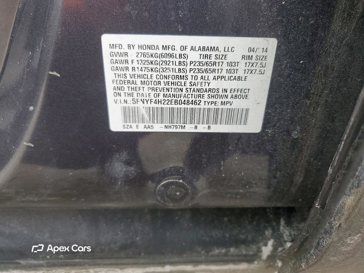 Honda Pilot 2014