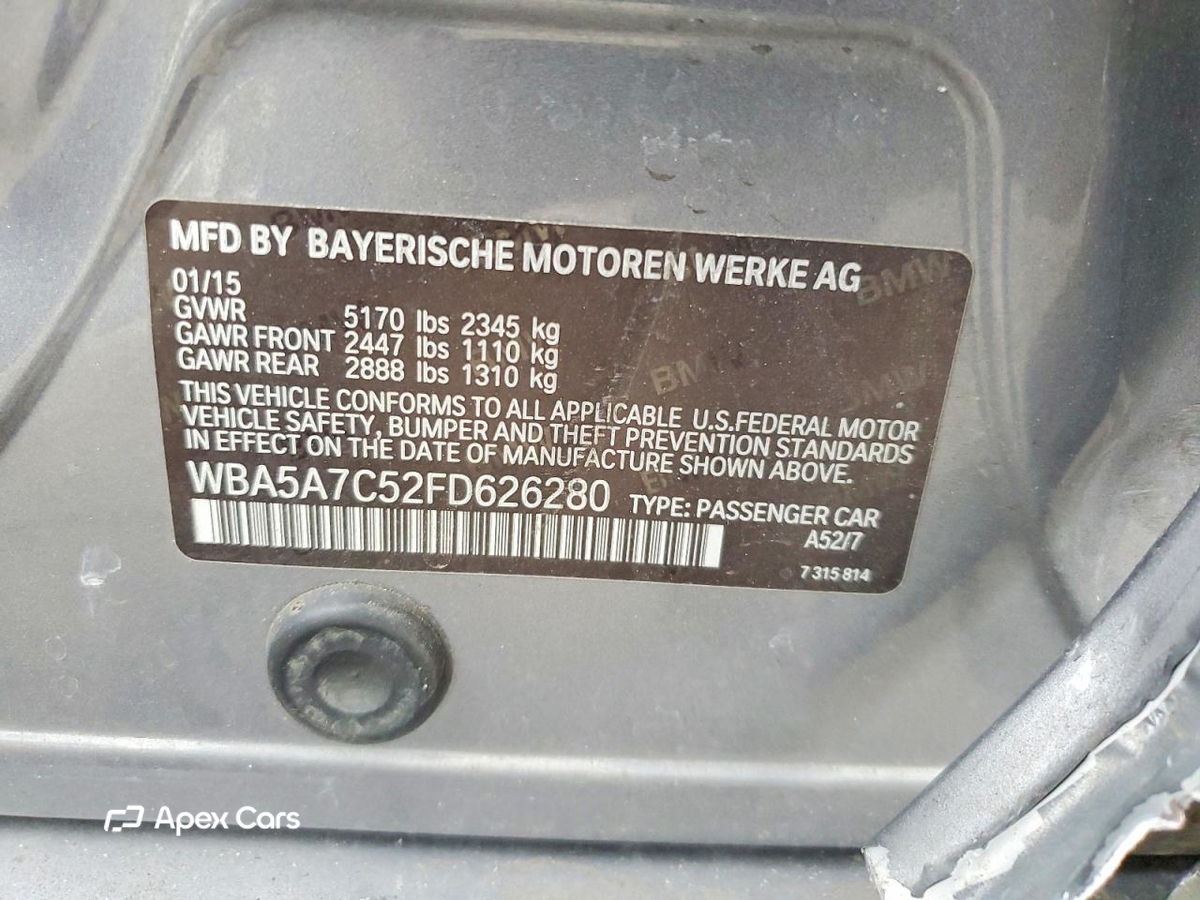 BMW Series 5 2015