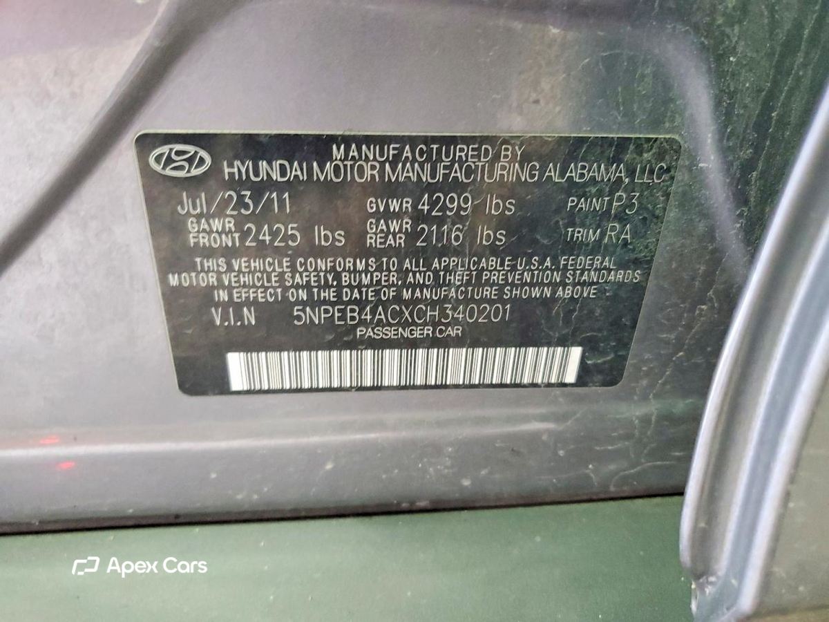 Hyundai Sonata 2012