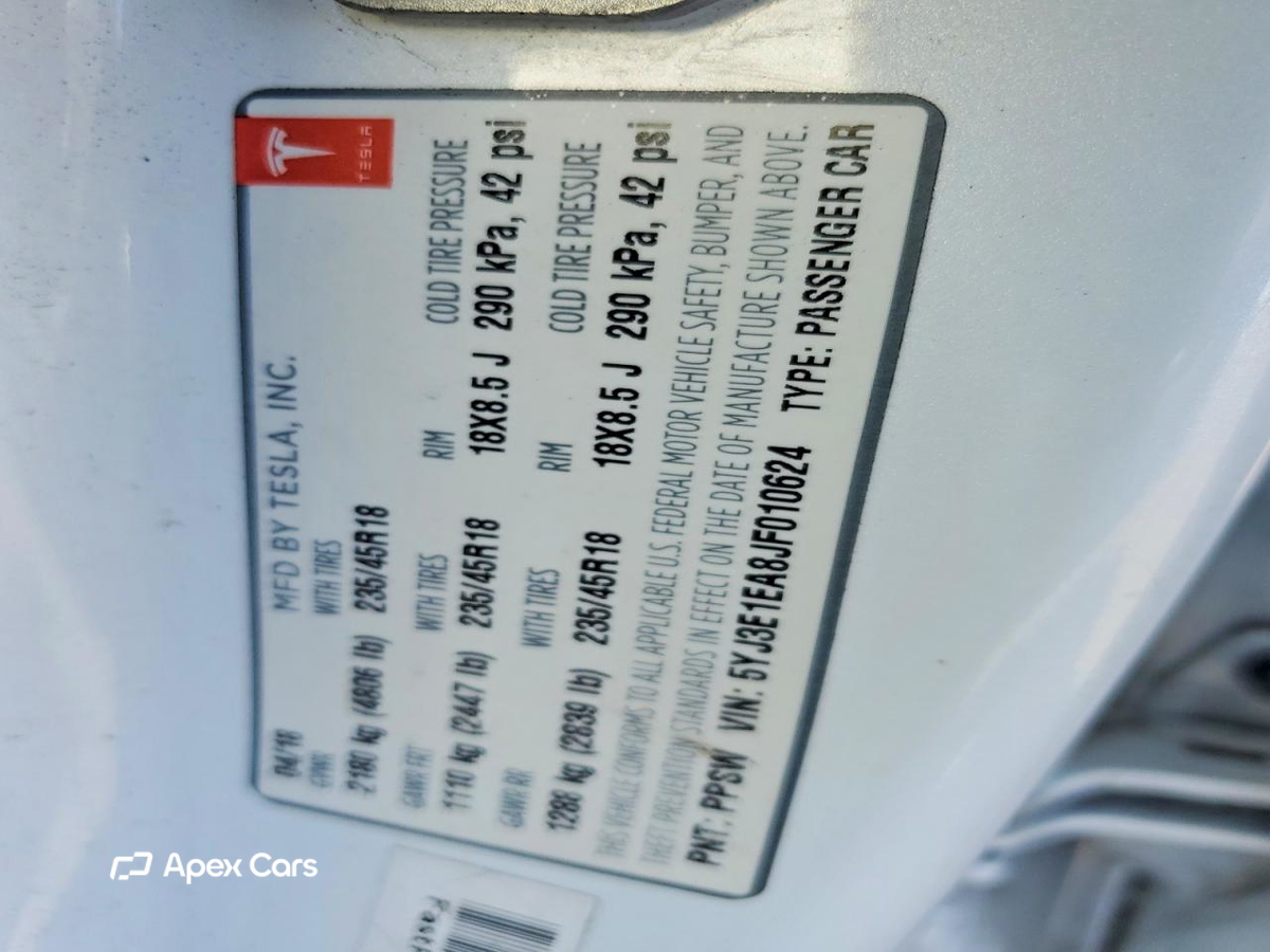 Tesla Model 3 2018