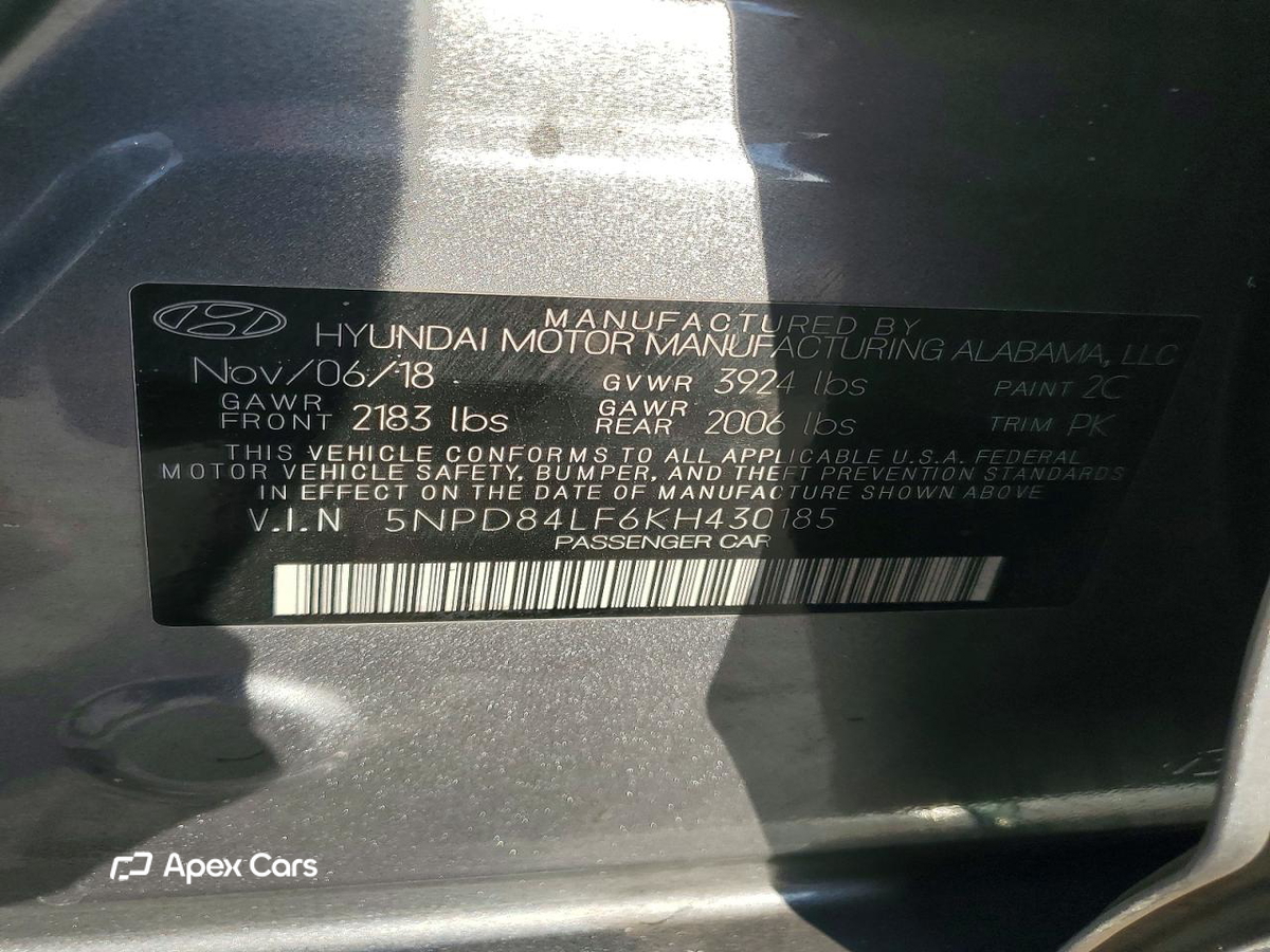 Hyundai Elantra 2019