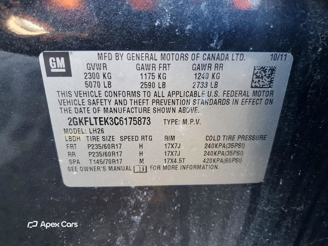 GMC Terrain 2012