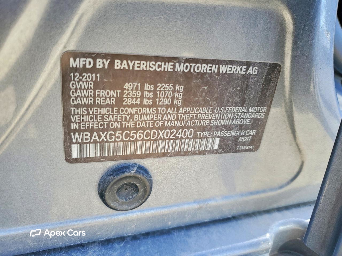 BMW Series 5 2012