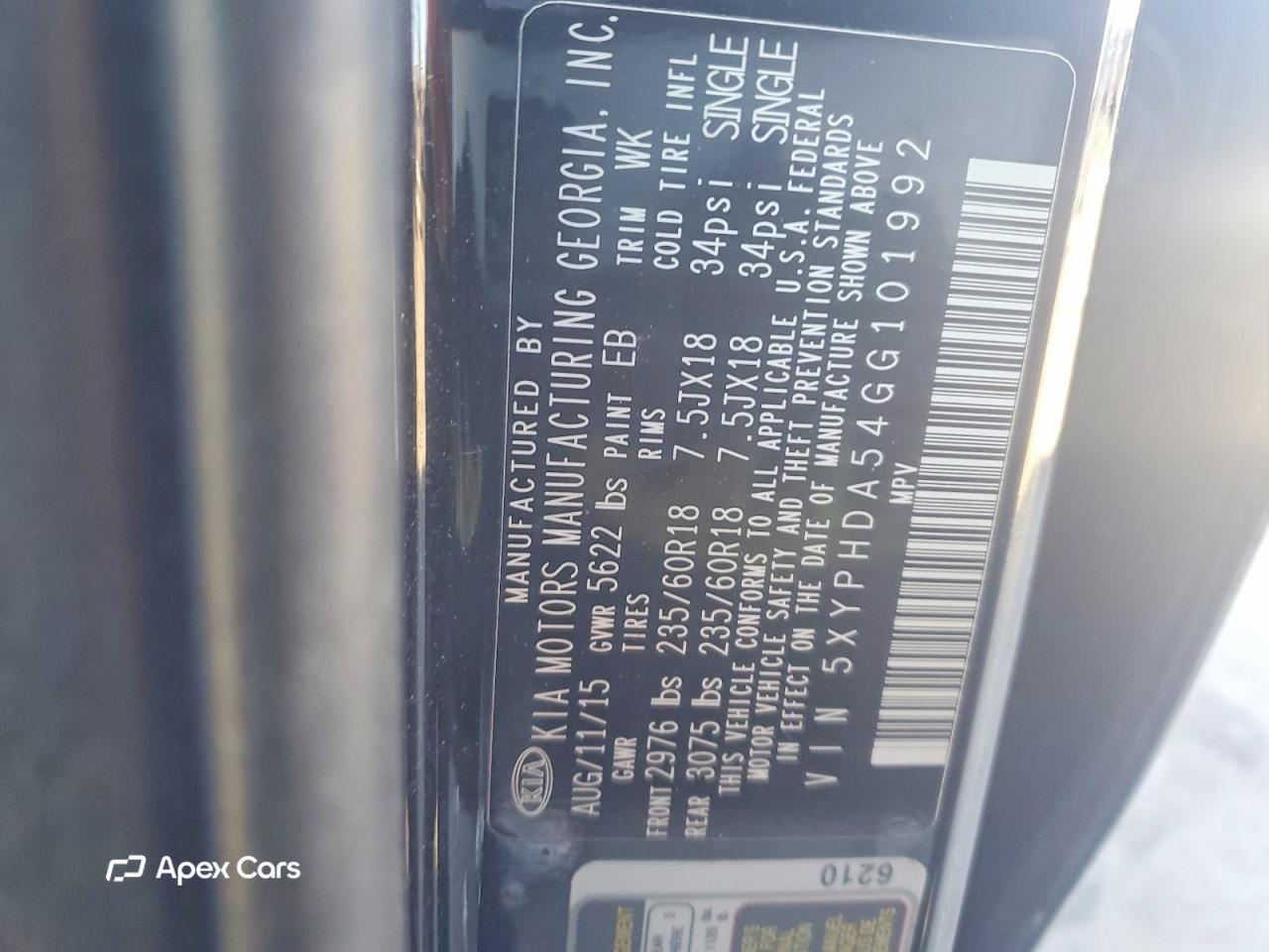 Kia Sorento 2016