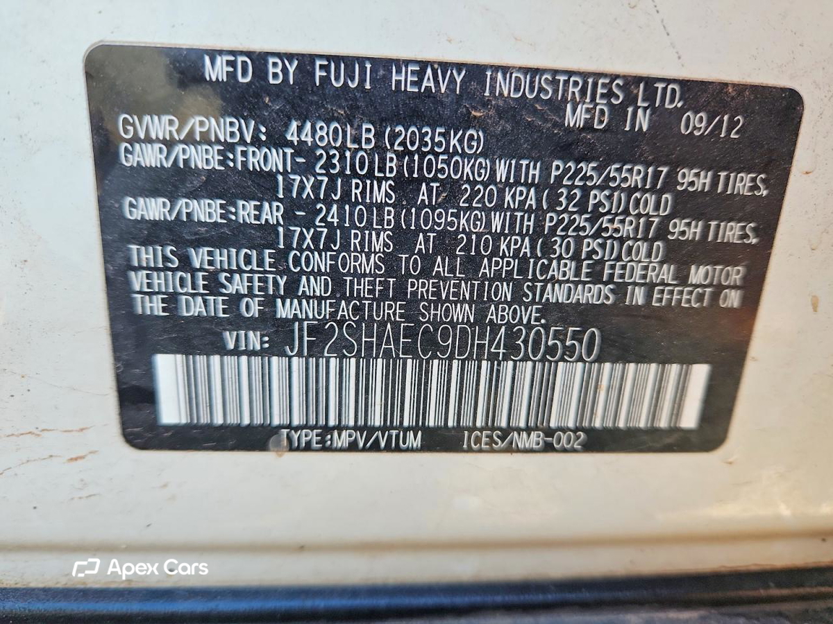 Subaru Forester 2013