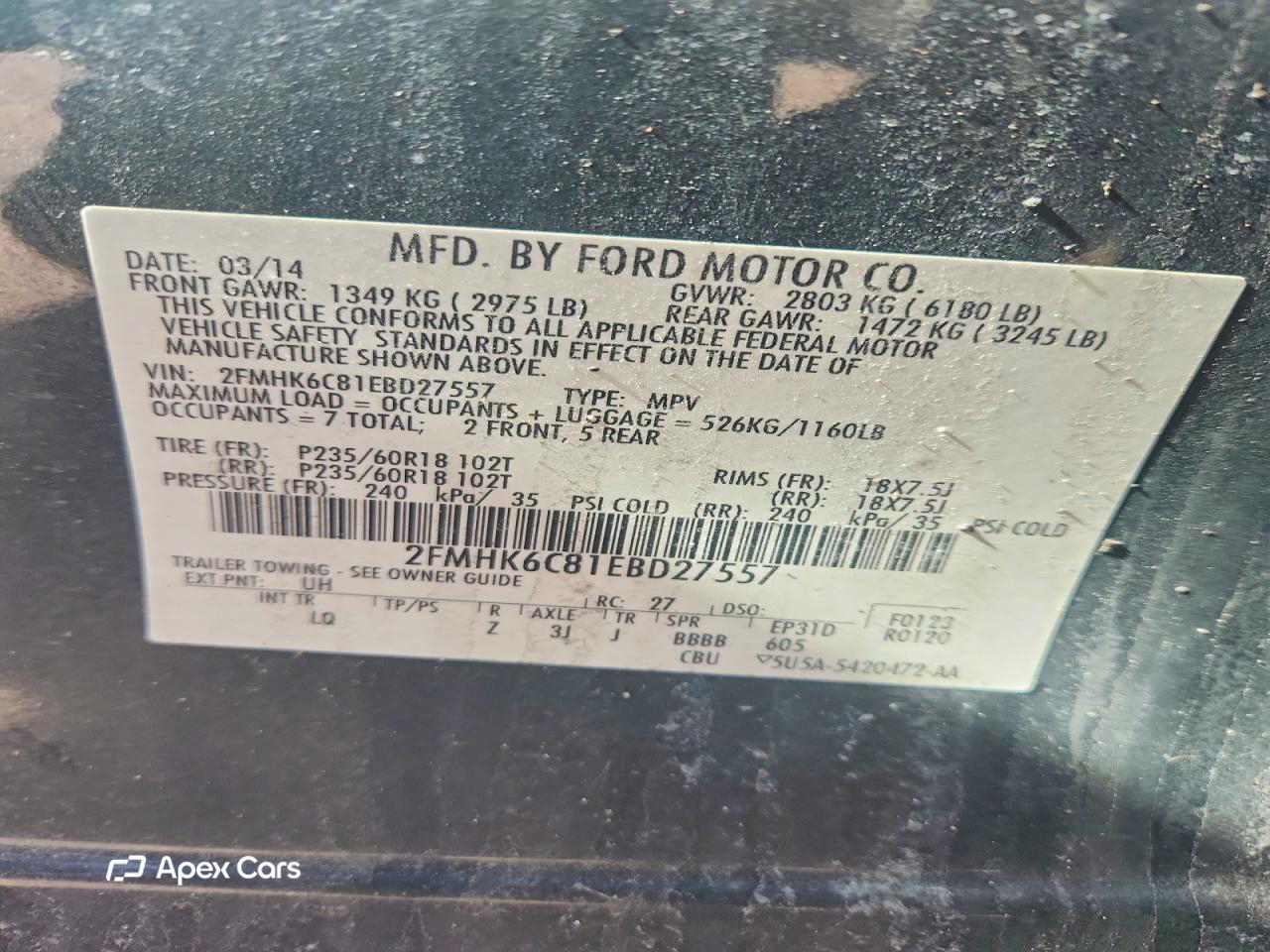 Ford Flex 2014