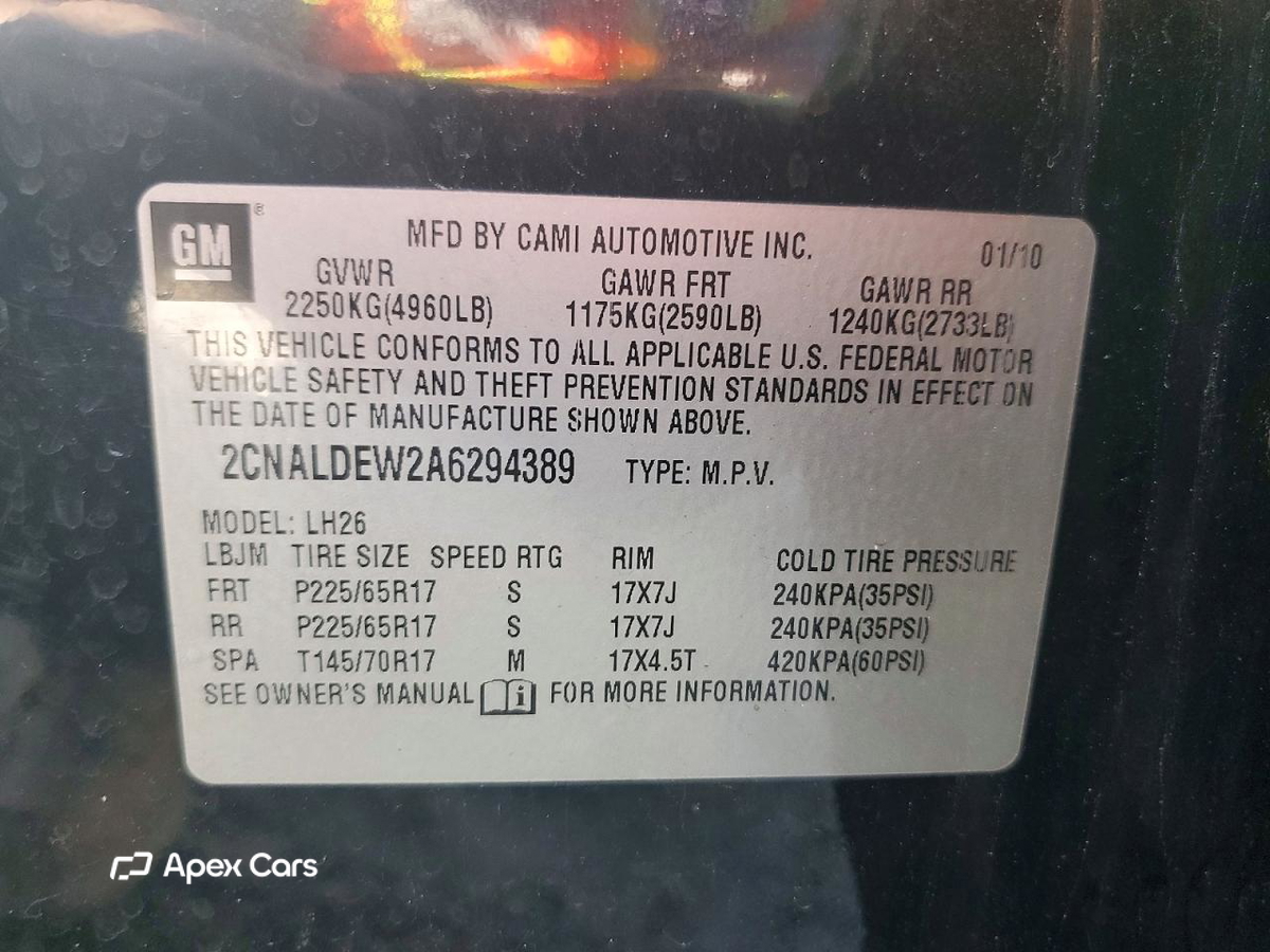 Chevrolet Equinox 2010