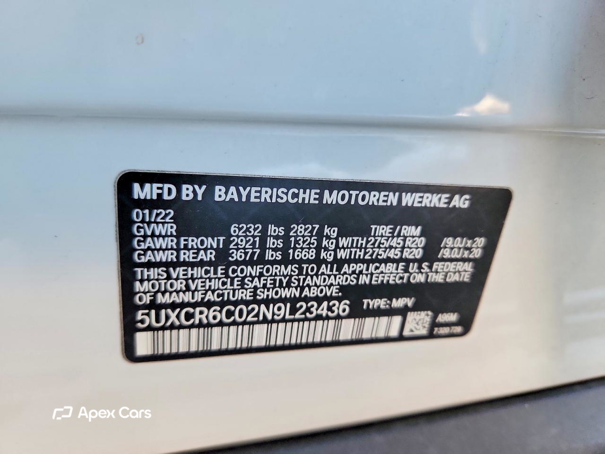 BMW X5 2022