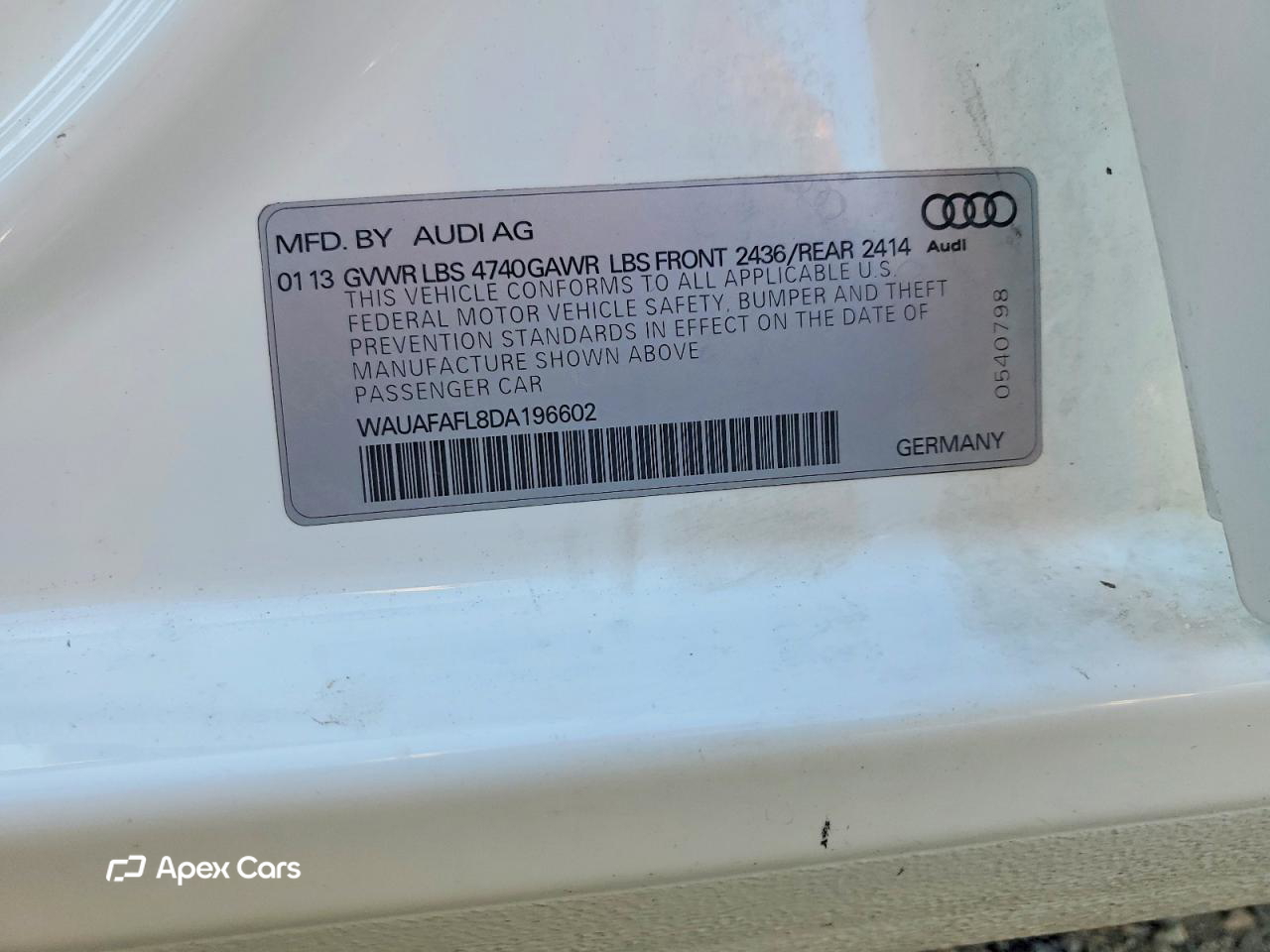 Audi A4 2013