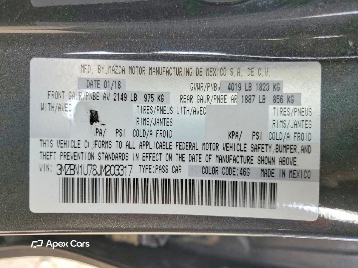 Mazda 3 2018