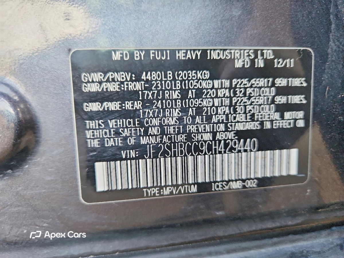 Subaru Forester 2012