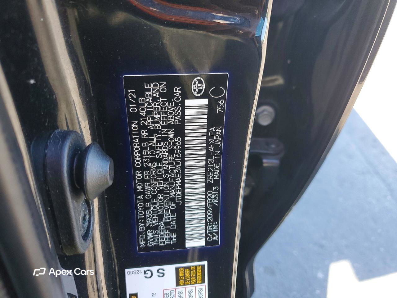 Toyota Corolla 2021