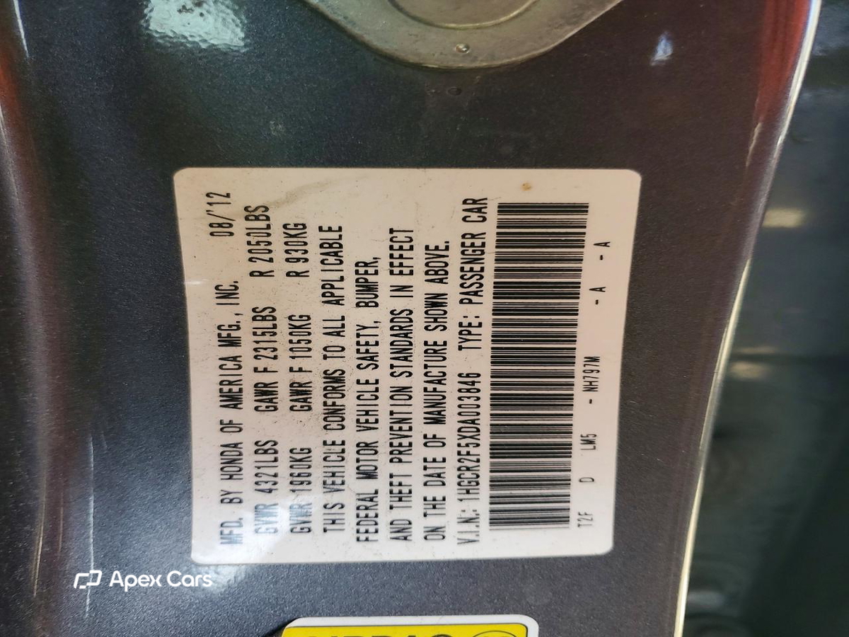 Honda Accord 2013