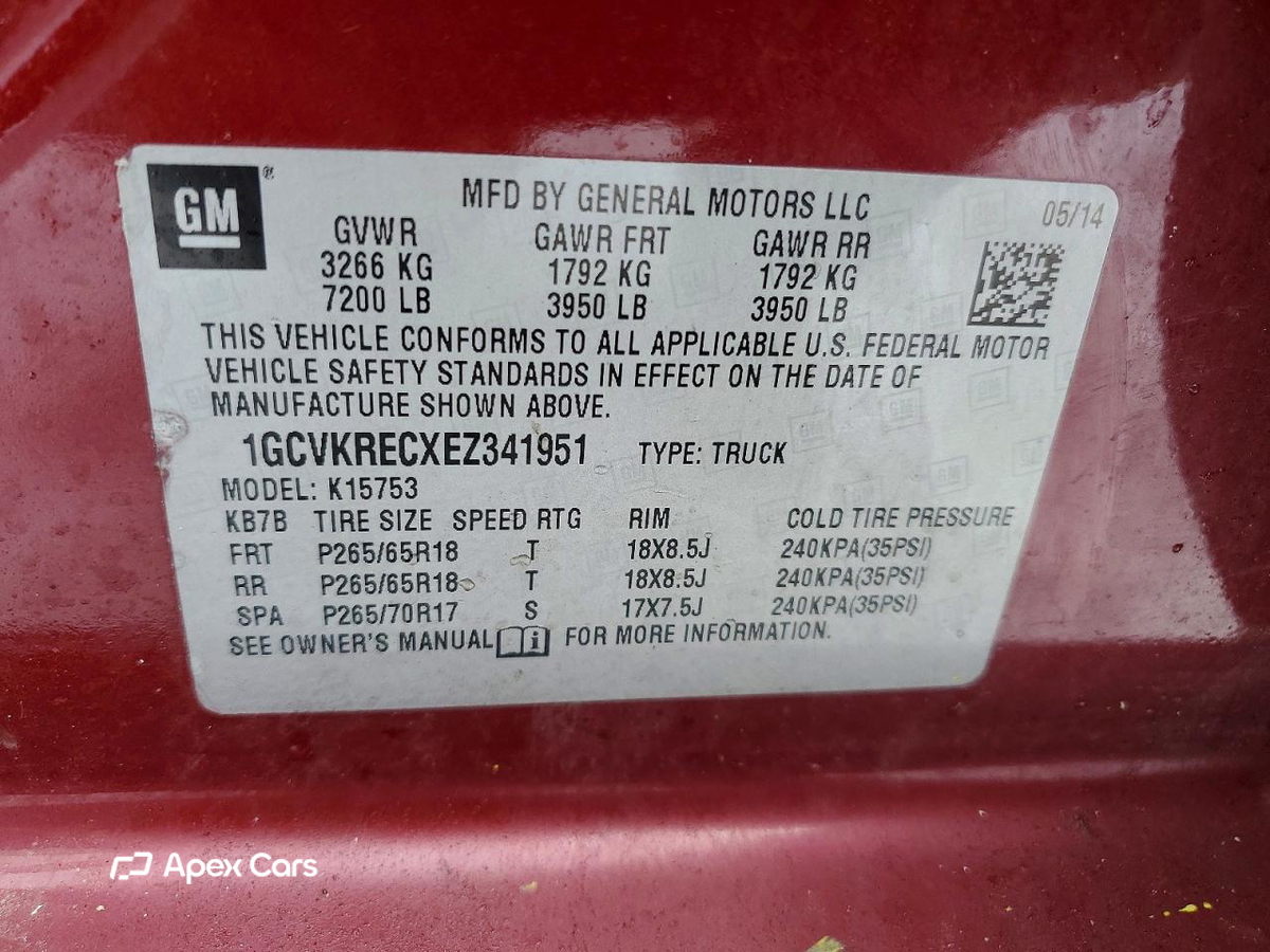 Chevrolet Silverado 2014