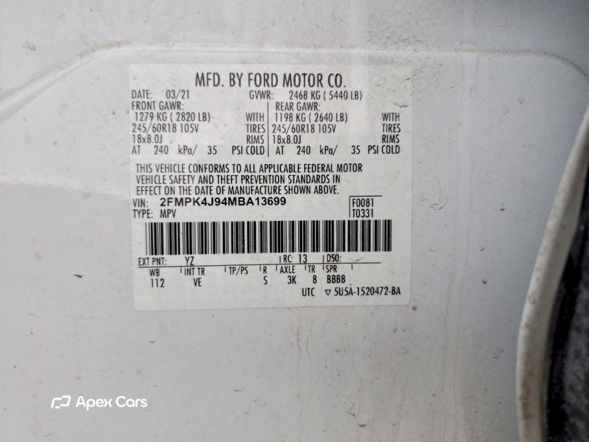Ford Edge 2021