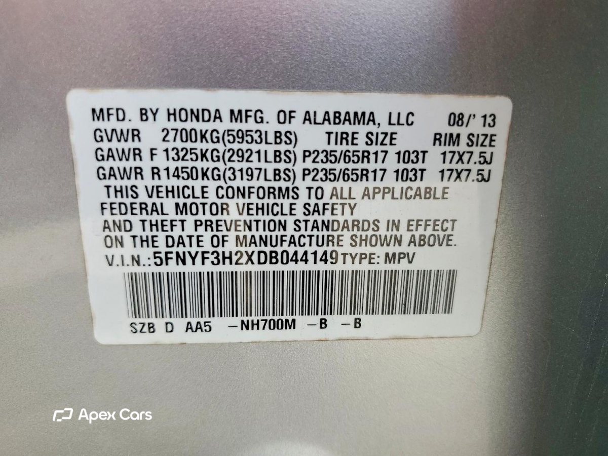 Honda Pilot 2013