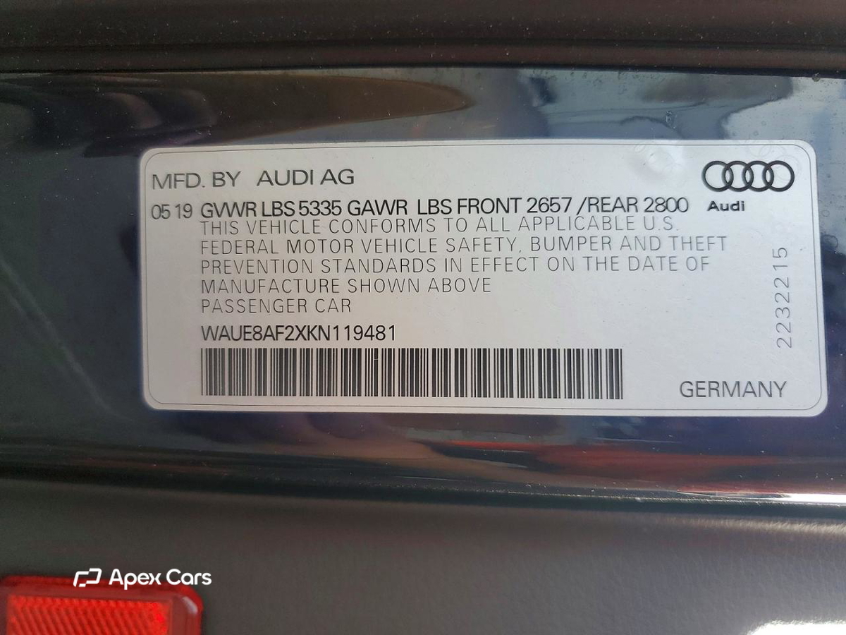 Audi A6 2019