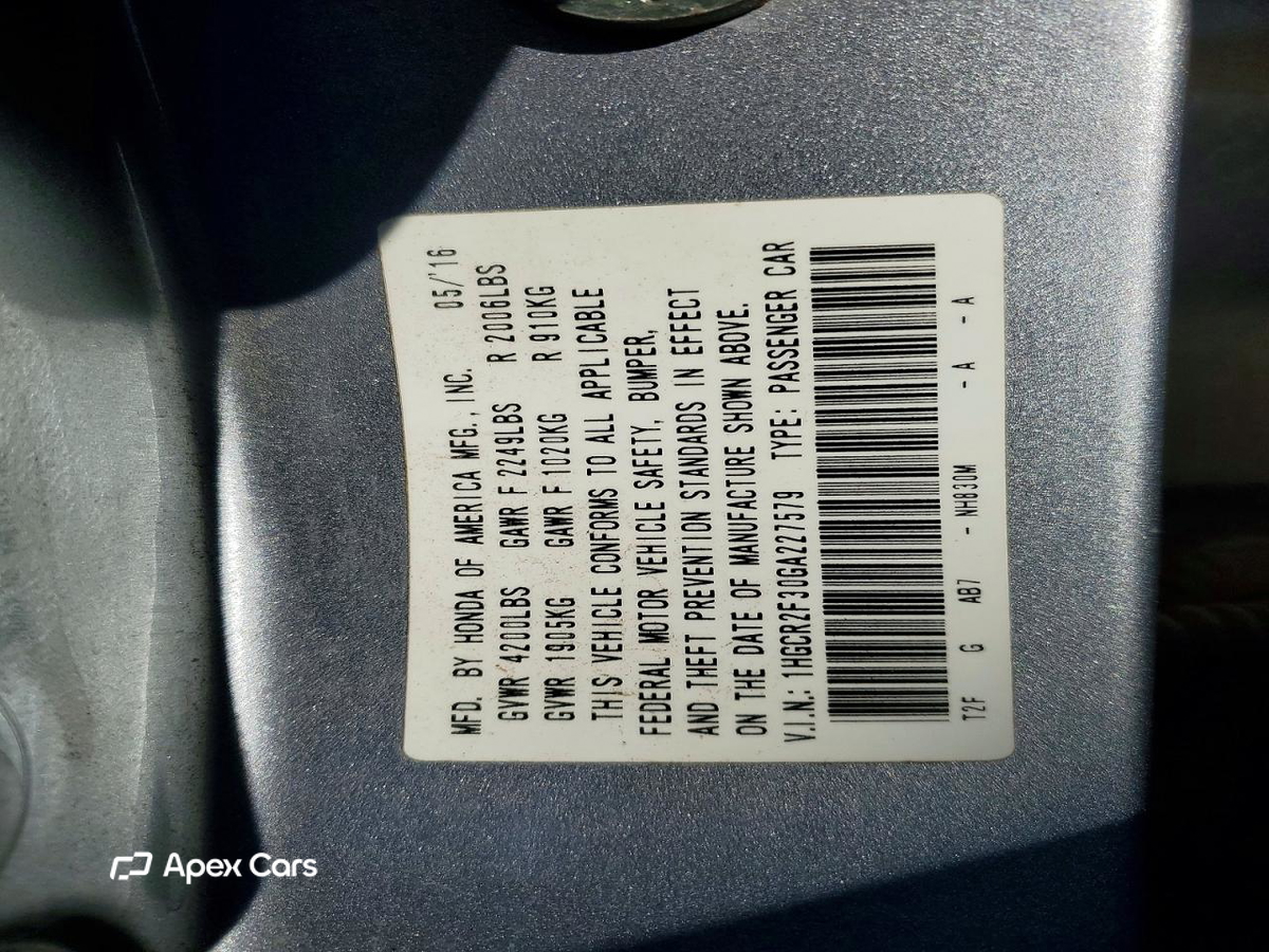 Honda Accord 2016