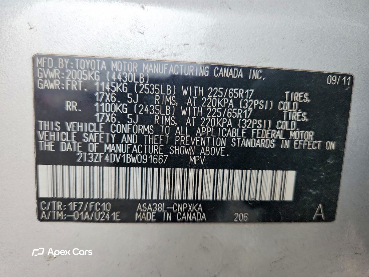 Toyota RAV 4 2011