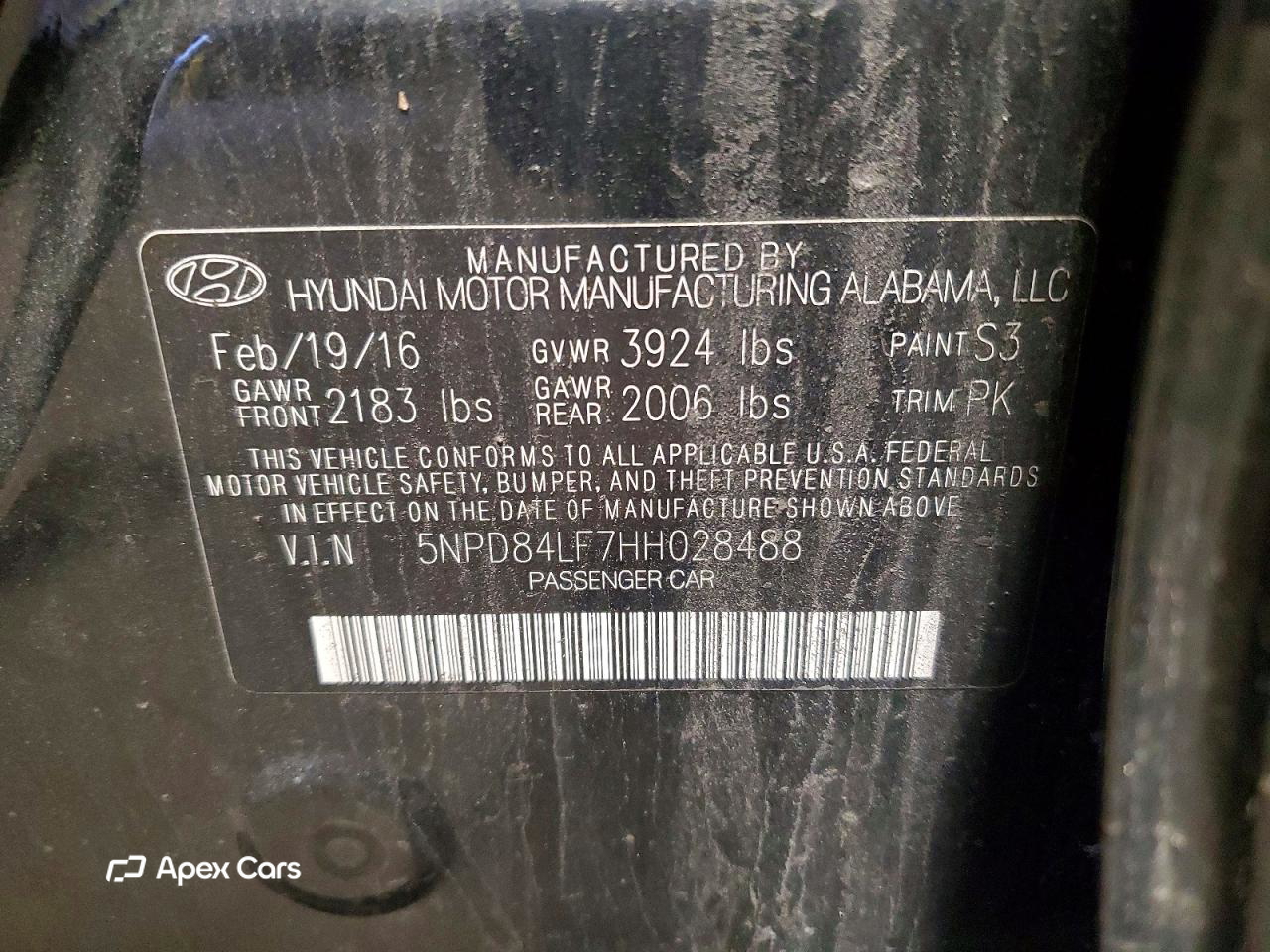 Hyundai Elantra 2017