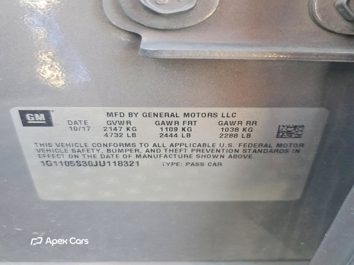 Chevrolet Impala 2018