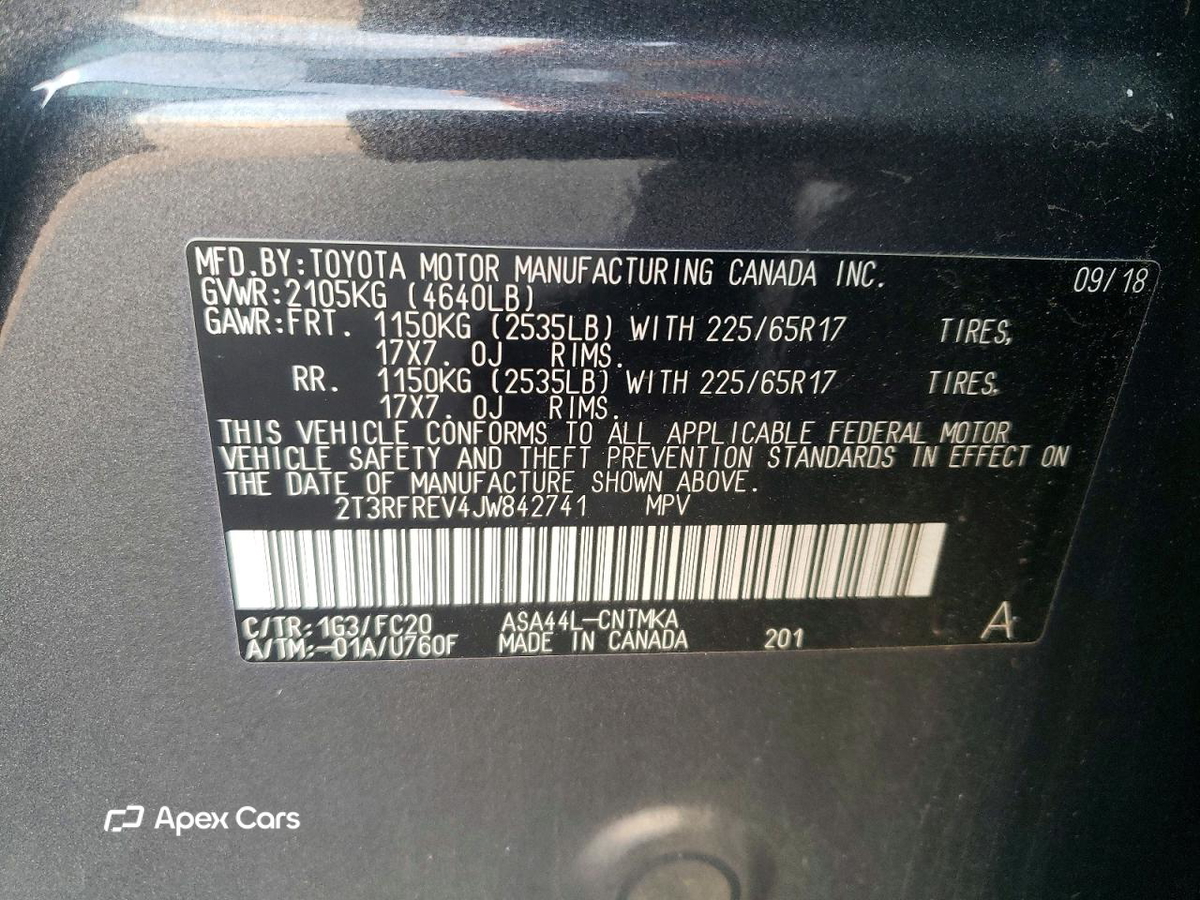 Toyota RAV 4 2018