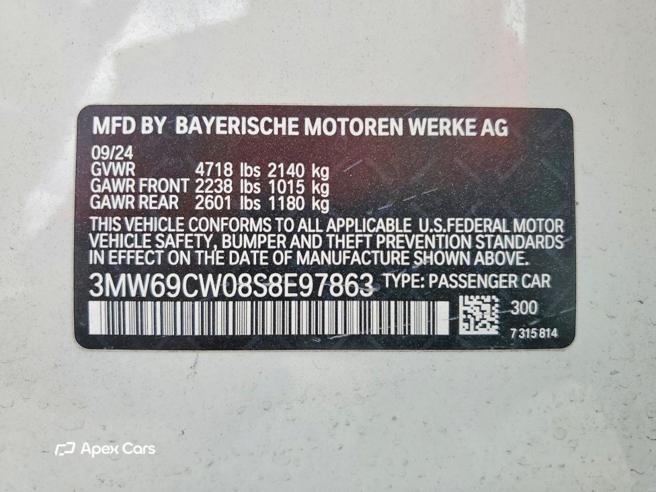 BMW Series 3 2025