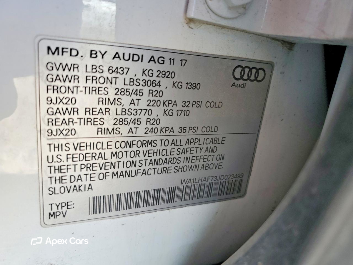Audi Q7 2018