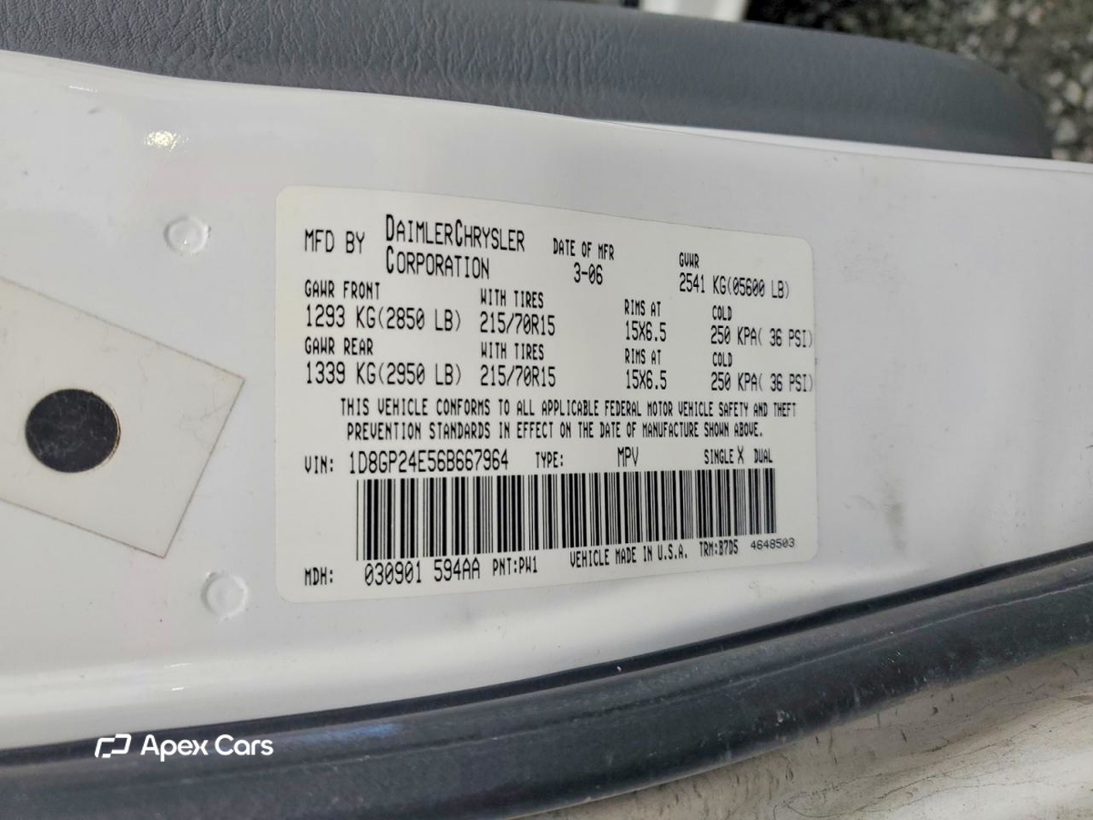 Dodge Caravan 2006