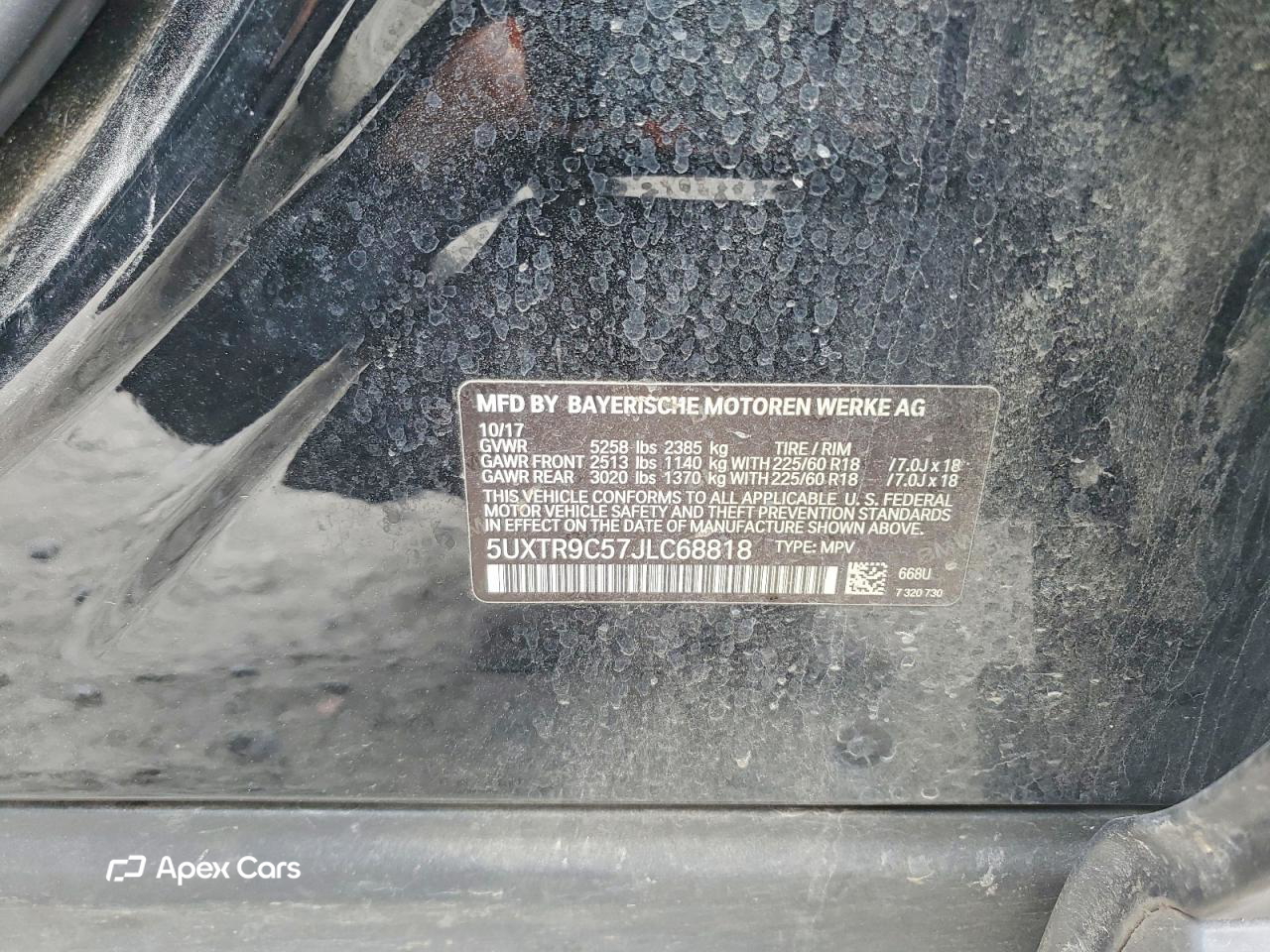 BMW X3 2018