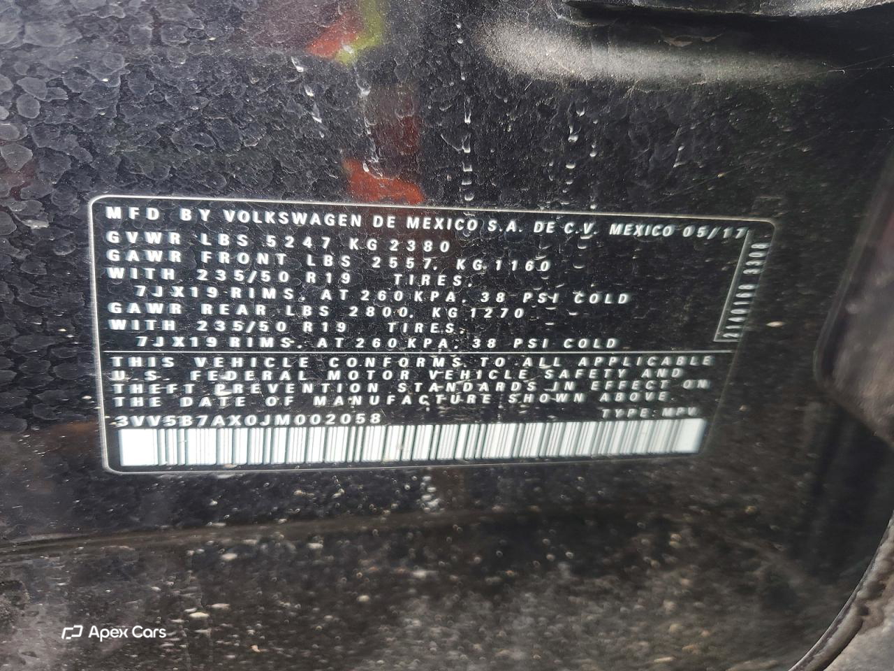 Volkswagen Tiguan 2018