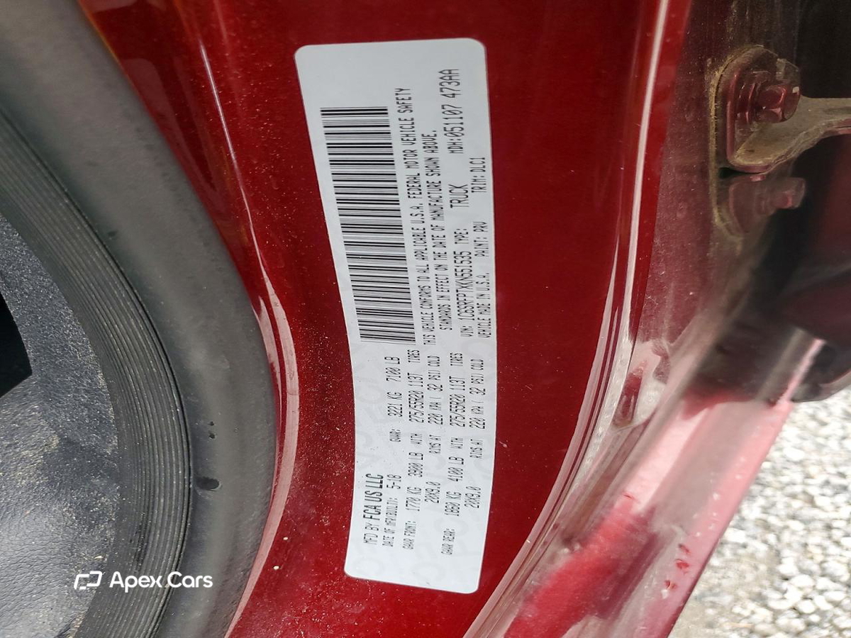 RAM 1500 2019