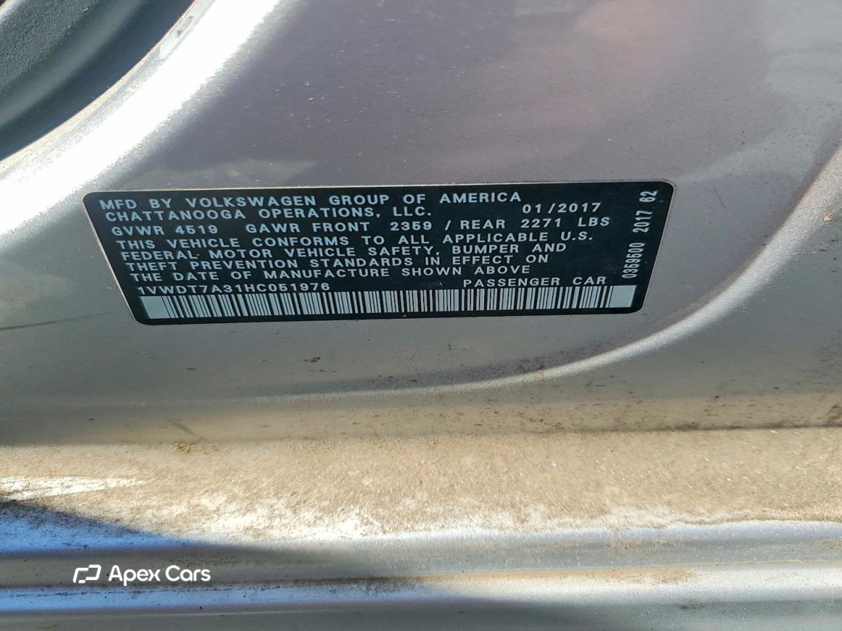 Volkswagen Passat 2017