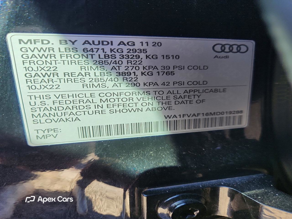 Audi Q8 2021