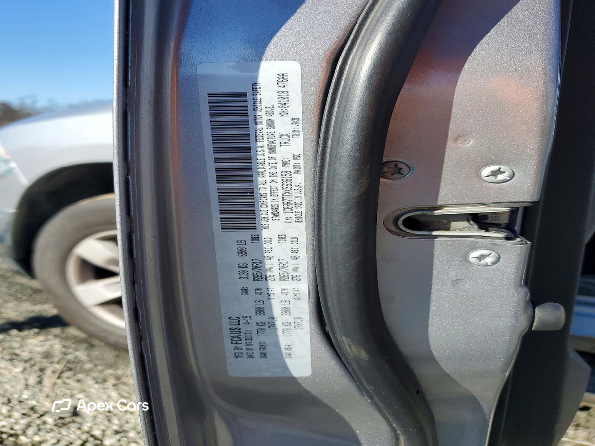 RAM 1500 2019